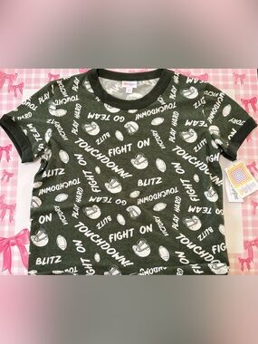 Football Game Day Graphic Tee | Women’s Short Sleeve | Size M | Fall Tailgate
